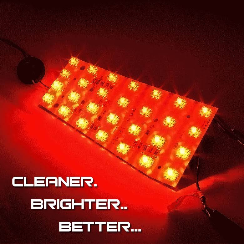 Black LED Tail Lights F138