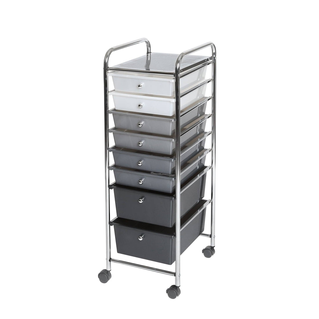 8 Drawer Storage Bin Organizer Cart K198993