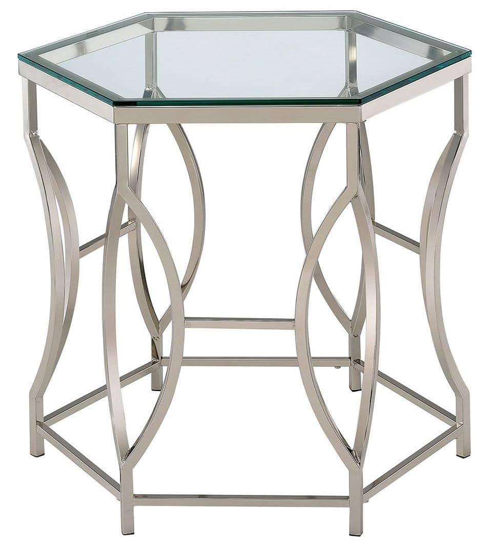 Chrome End Table T9671