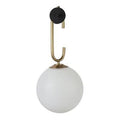 1-Light Plug-In Armed Sconce O2054