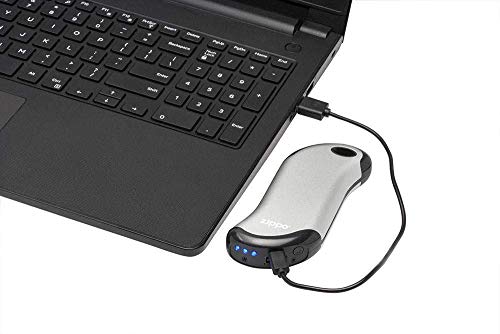 Silver Rechargeable Hand Warmer R296