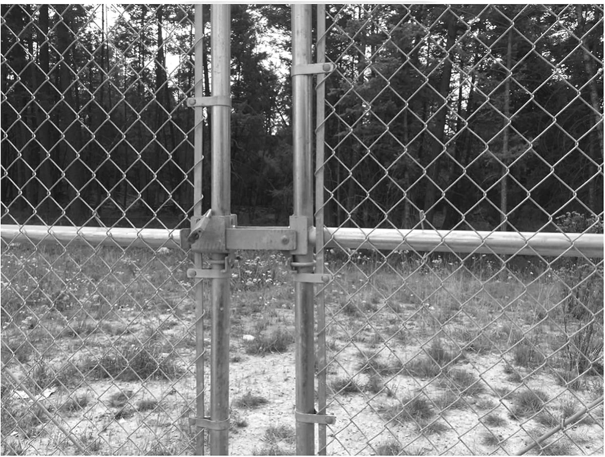 Chain Link Double Gate Latch for 1-5/8" Thru 2" Gate Frames Pack of 2 J109