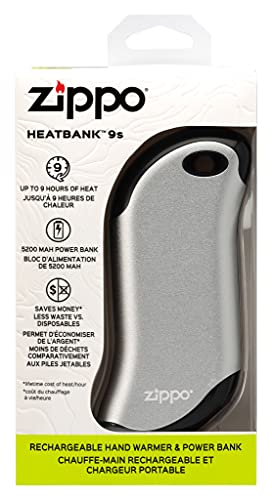 Silver Rechargeable Hand Warmer R296