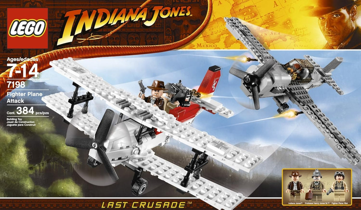 LEGO Indiana Jones Fighter Plane Attack B604349