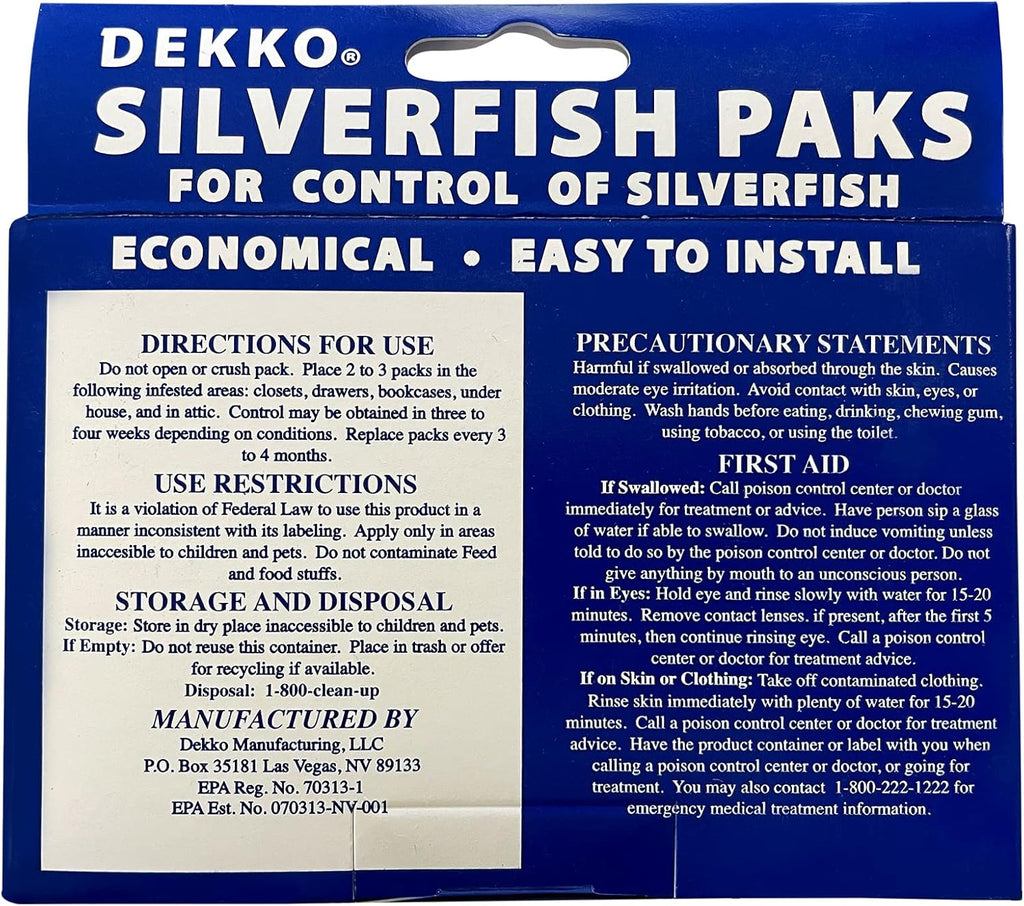 Silverfish Paks Pack of 2 J413