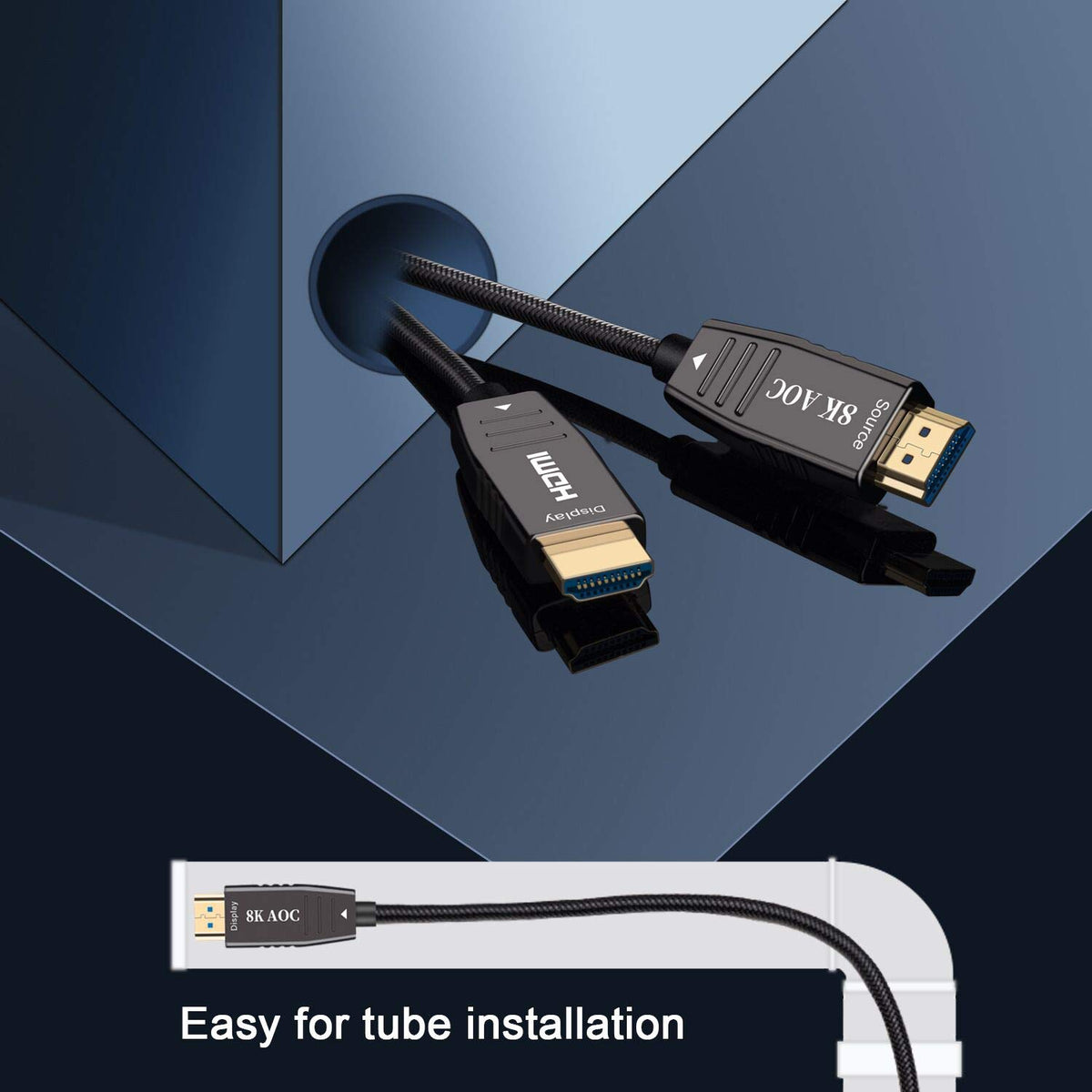 8K Optic Fiber HDMI 2.1 Cable 100FT C39166