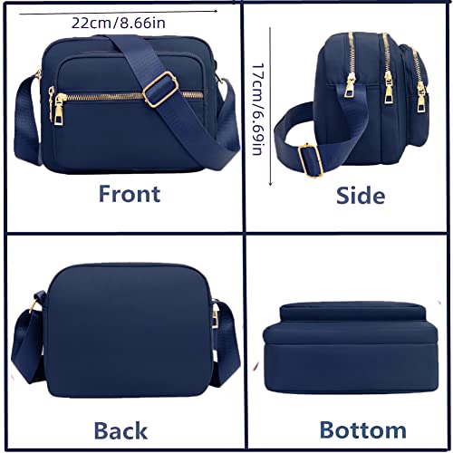 Black Nylon Crossbody Bag T776501
