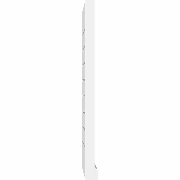 Vertical Surface Mount PVC Gable Vent A87675