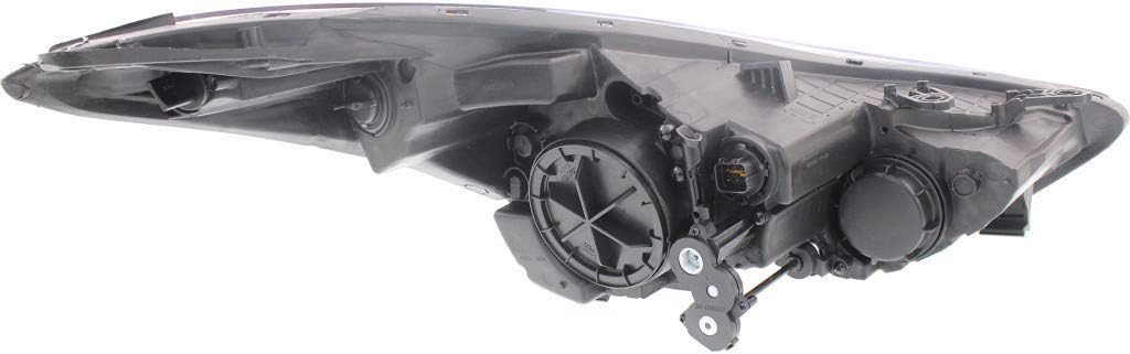Headlight Assembly Passenger Side Halogen Sedan B7270