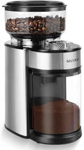 Stainless Steel Electric Conical Burr Coffee Grinder Y430041