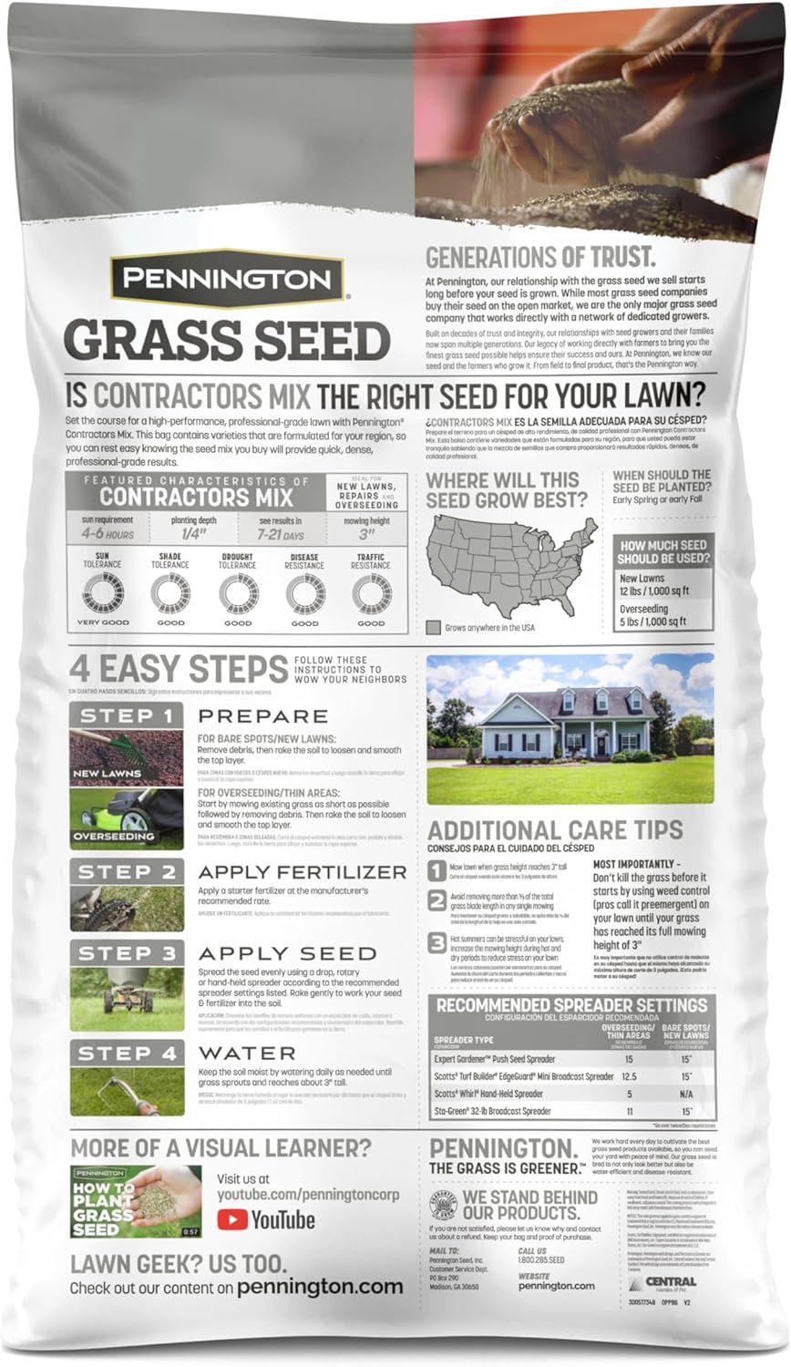 40 lb Northern Grass Seed Mix I8980