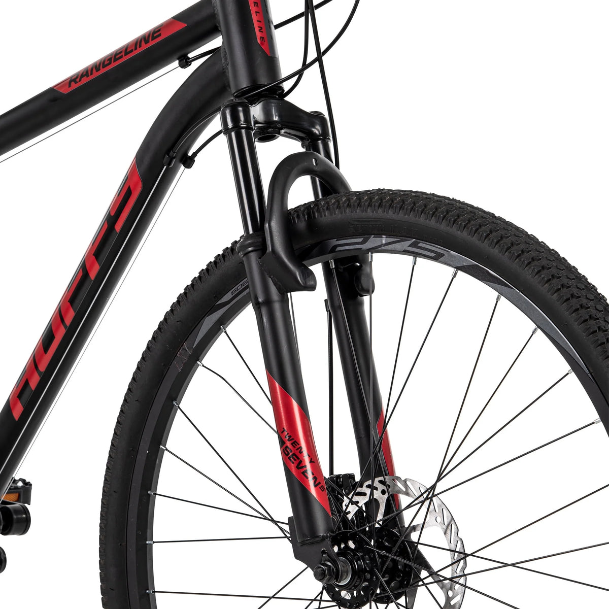 Black and Red Mountain Bikes D607380