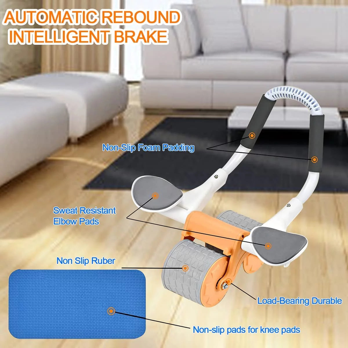 Abdominal Exercise Roller with Timer W333