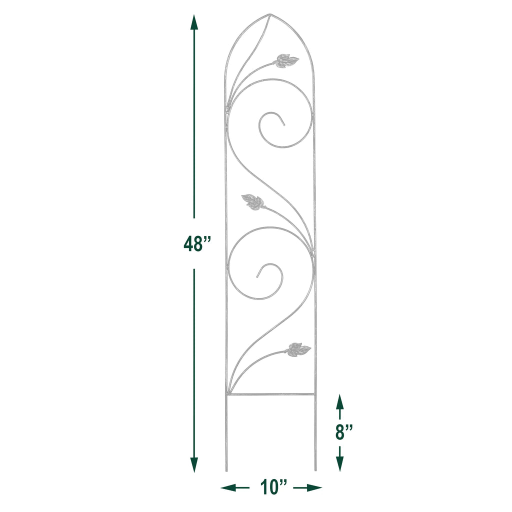 Metal Arched Trellis D103840