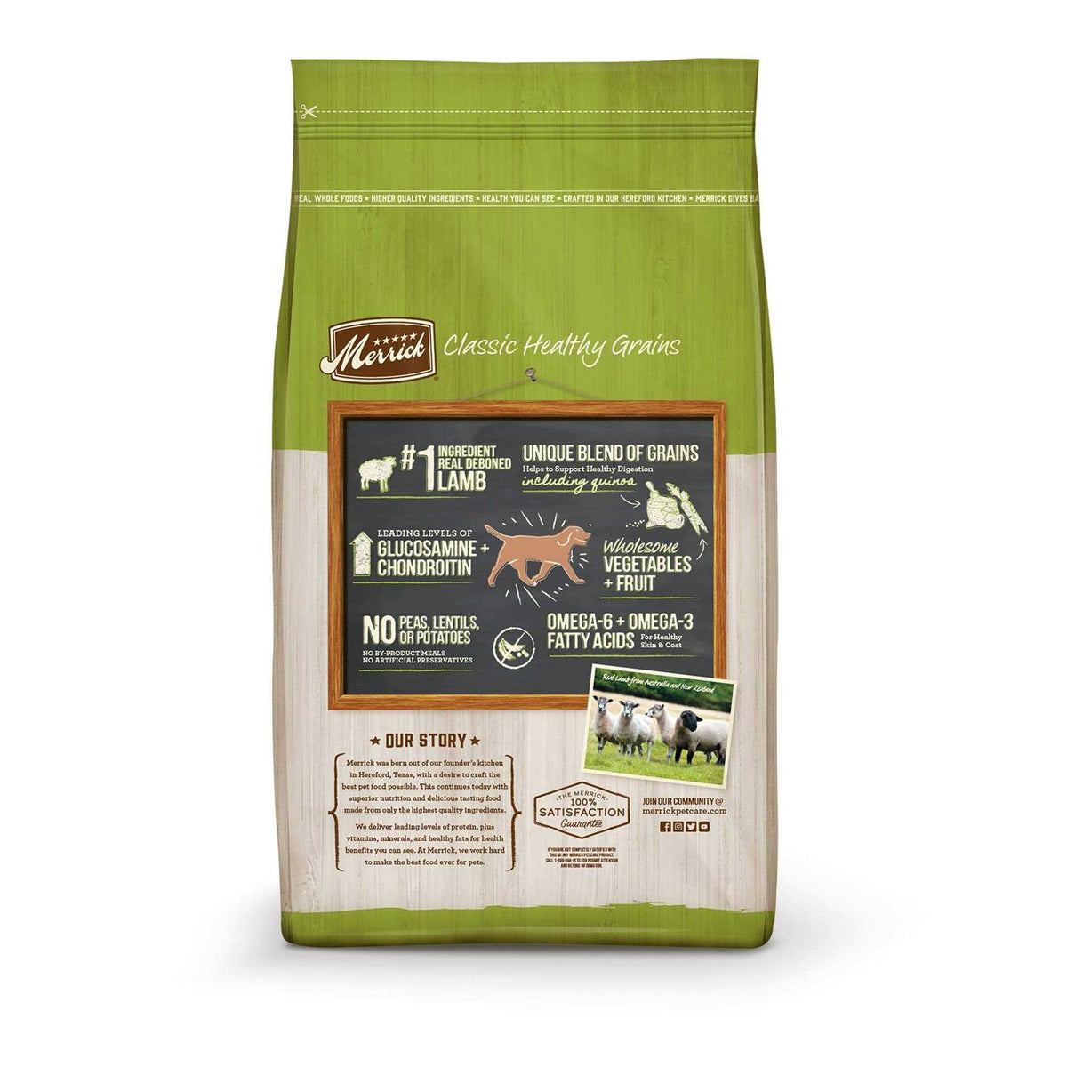 Lamb Green Peas Ancient Grains Dry Dog Food S43997