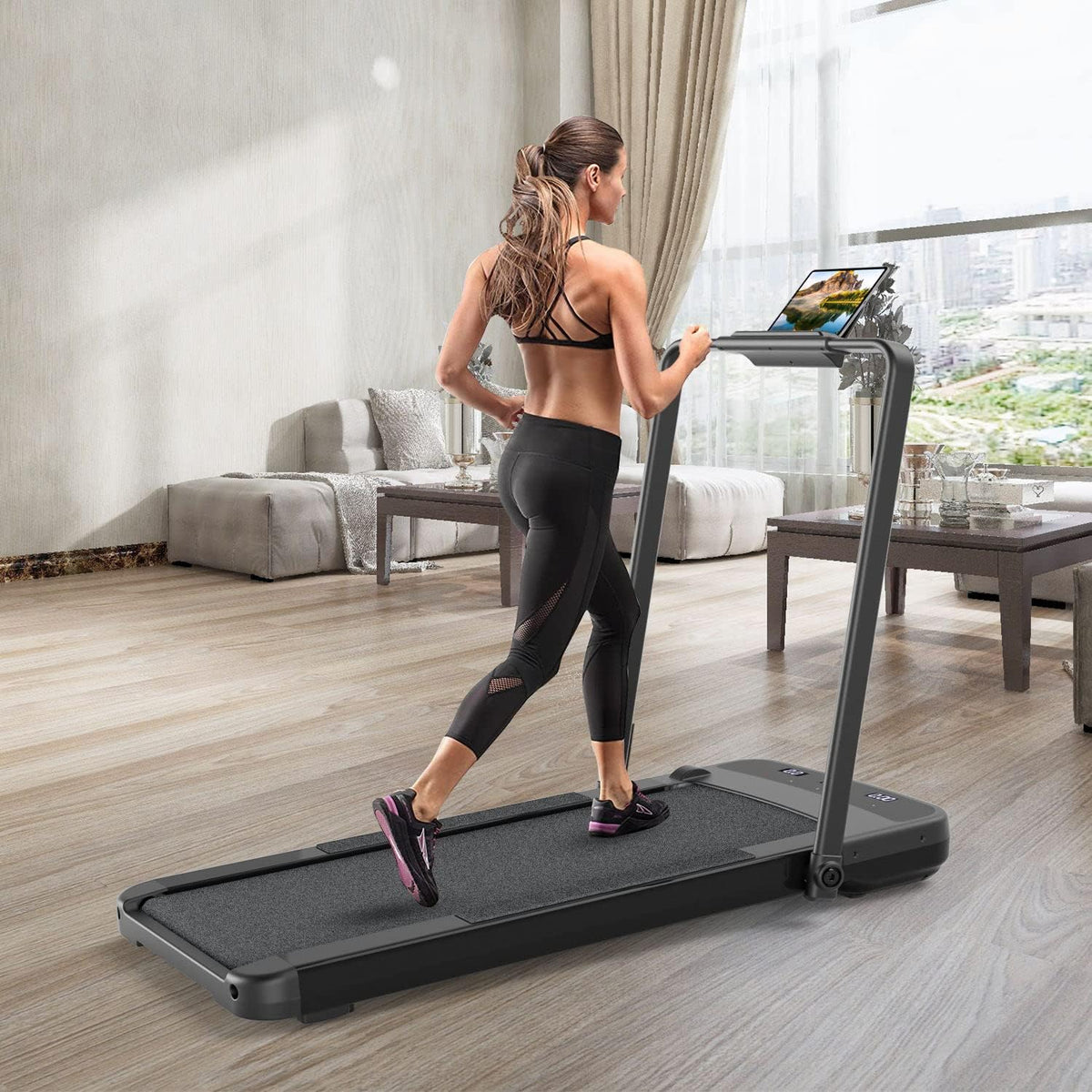 Under Desk 2 in 1 Folding Treadmill Walking Pad X439421