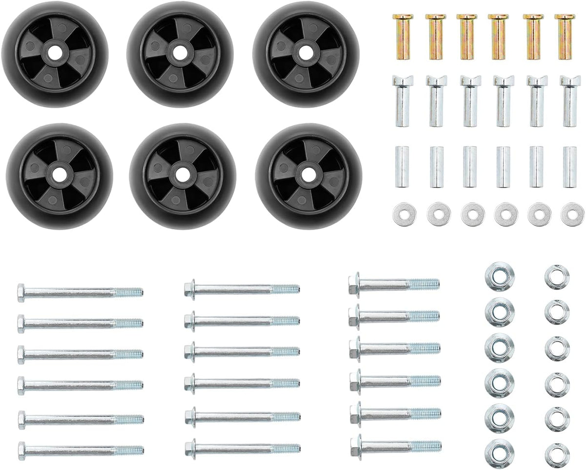 Anti Scalp Deck Wheel Kit Set of 6 Replacement S677341