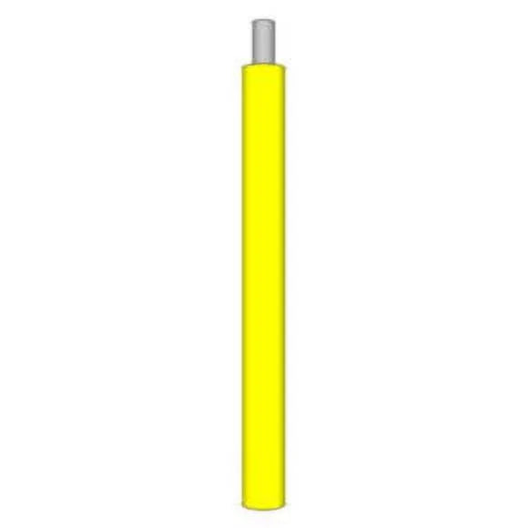 22 AWG Solid Copper Wire with Yellow PVC Insulation Y394
