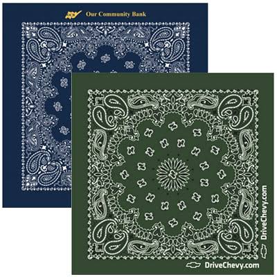 144 Custom Paisley Bandanas D2604
