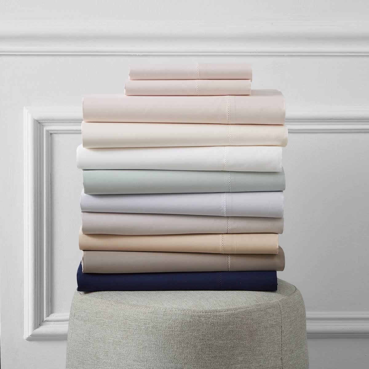 King Vanilla Sky Fitted Sateen Sheet G77856