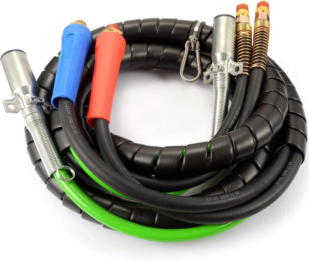 12ft 3 in 1 ABS Semi Air Hose Assemblies for Semi Truck S914