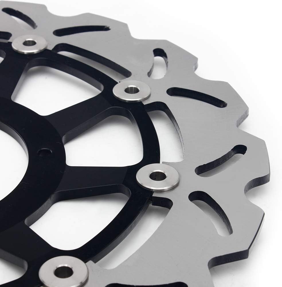 Front Rear Brake Discs Rotors + Brake Pads for CBR1000RR 2006 2007 N59307