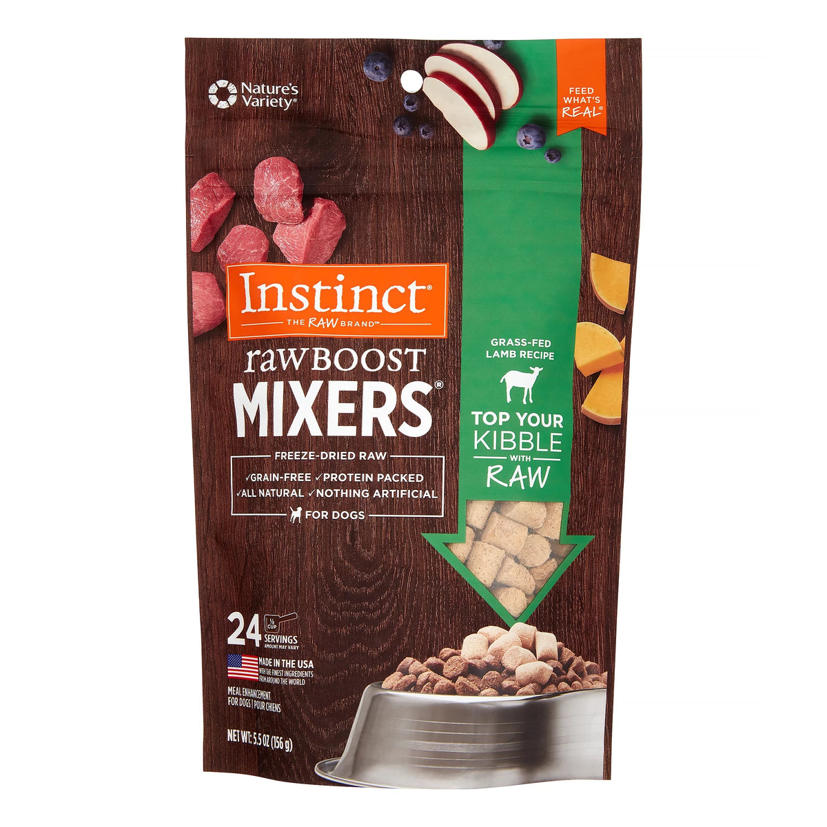 Freeze Dried Raw Dog Food Topper 5.5 oz A5683