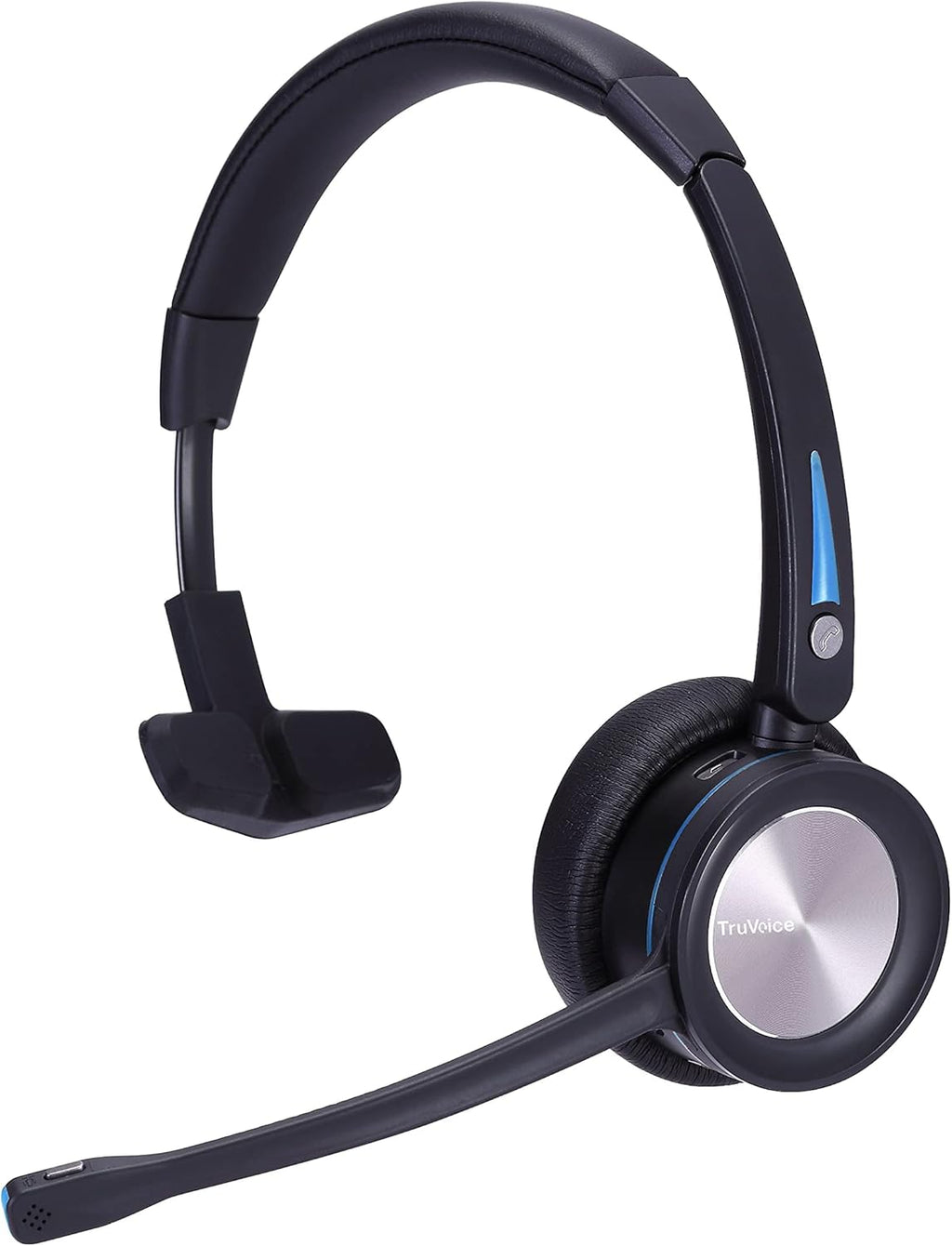 Wireless Bluetooth Headset with Noise Canceling Microphone, HD Speakers and Separate Charging Base, Pack of 2 F47470