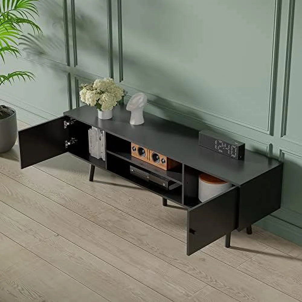 White Wooden TV Stand G353251