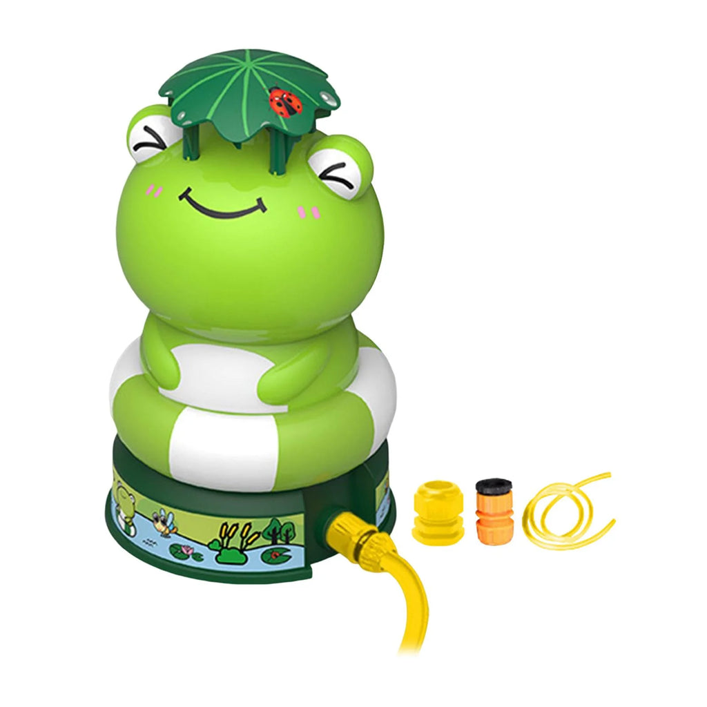Frog Sprinkler for Kids Outdoor Water Sprinkler J869818