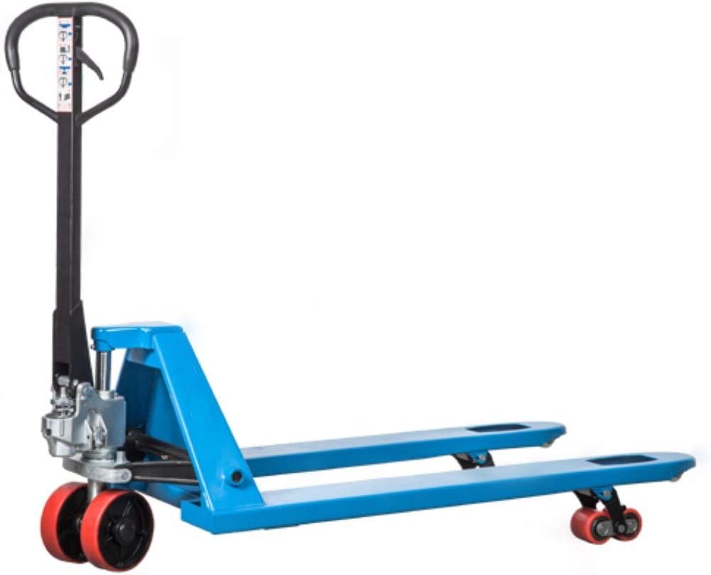 Narrow Fork Manual Pallet Truck 48"L x 21"W, 5500 lb Capacity Z1827