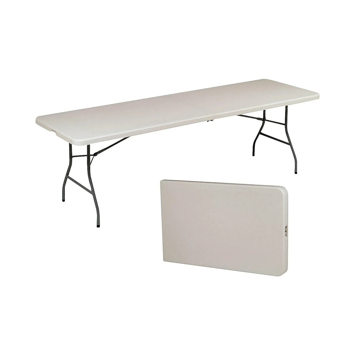 White Folding Table H611
