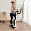 Mini Aerobic Stepper Twist Fitness Machine with Handle Z9039