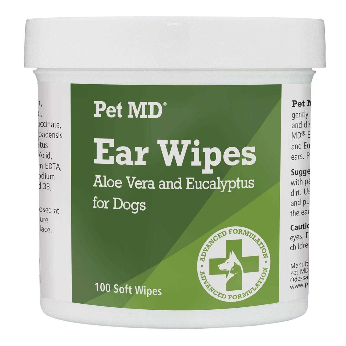 Aloe & Eucalyptus Dog Ear Wipes Q5215