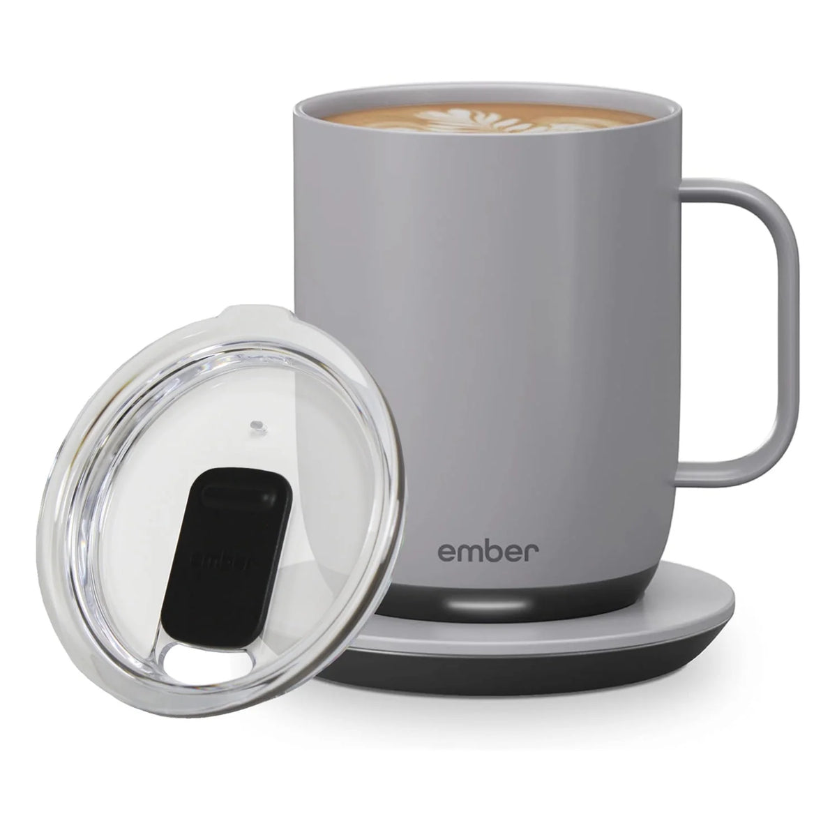 14 oz Grey App Controlled Heated Coffee Mug P211