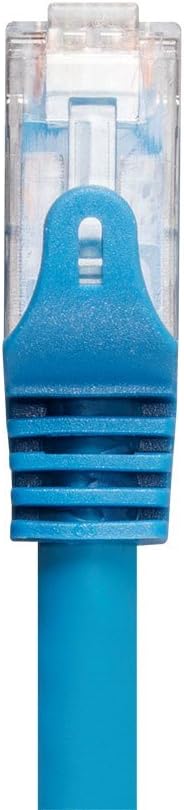Cat6 Ethernet Patch Cable - 50 feet - Blue - Snagless RJ45 550Mhz UTP Plenum Pure Bare Copper Wire 23AWG M45369