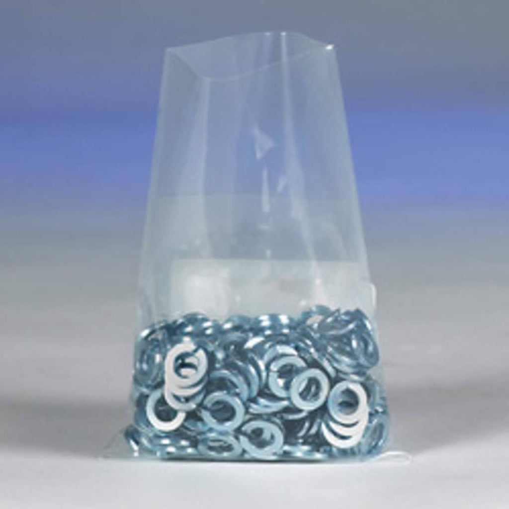 Clear 4 Mil Poly Bags 8x22 x 10x22 1000/Case I104