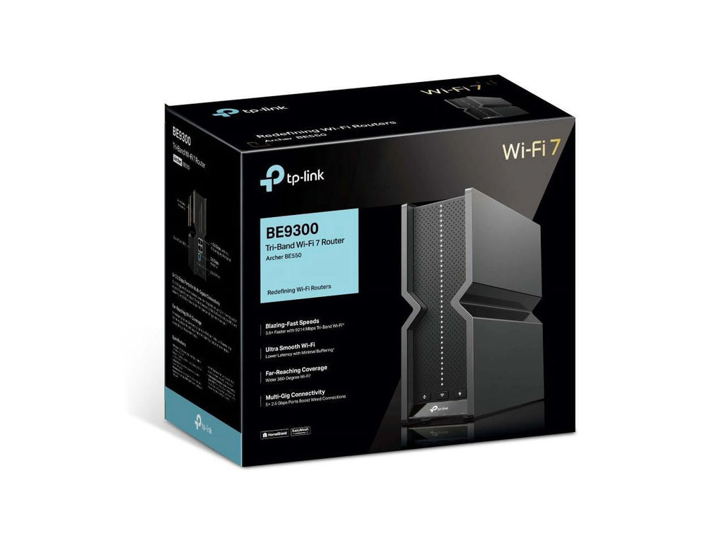 BE9300 Tri-band WiFi 7 Router 6-Stream 9.2Gbps P6567