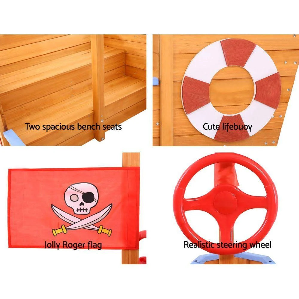Boat Sand Pit with Canopy Z166