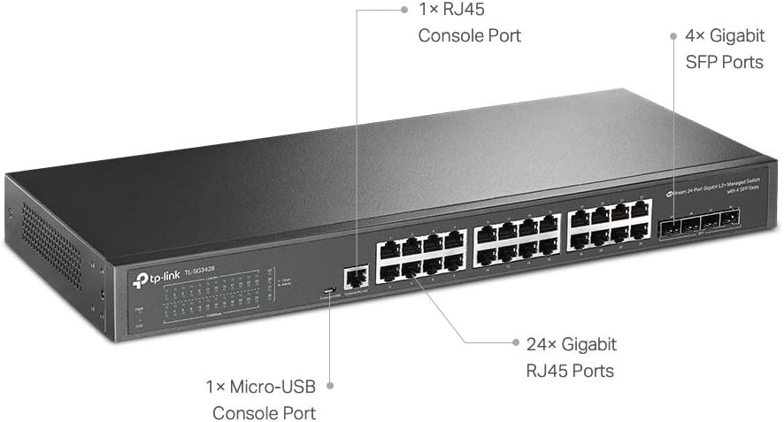 48 Port Gigabit Switch with 4 SFP Slots M858