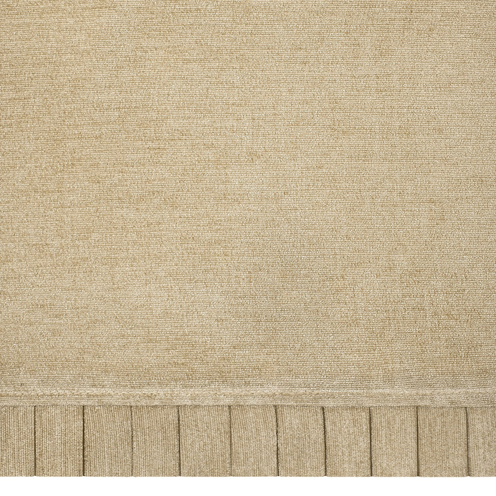 Tan Pleated Window Curtain Panels 52" X 84" N418