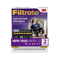 16x25x1 Air Filter, MERV 12, 2 Filters Z44792