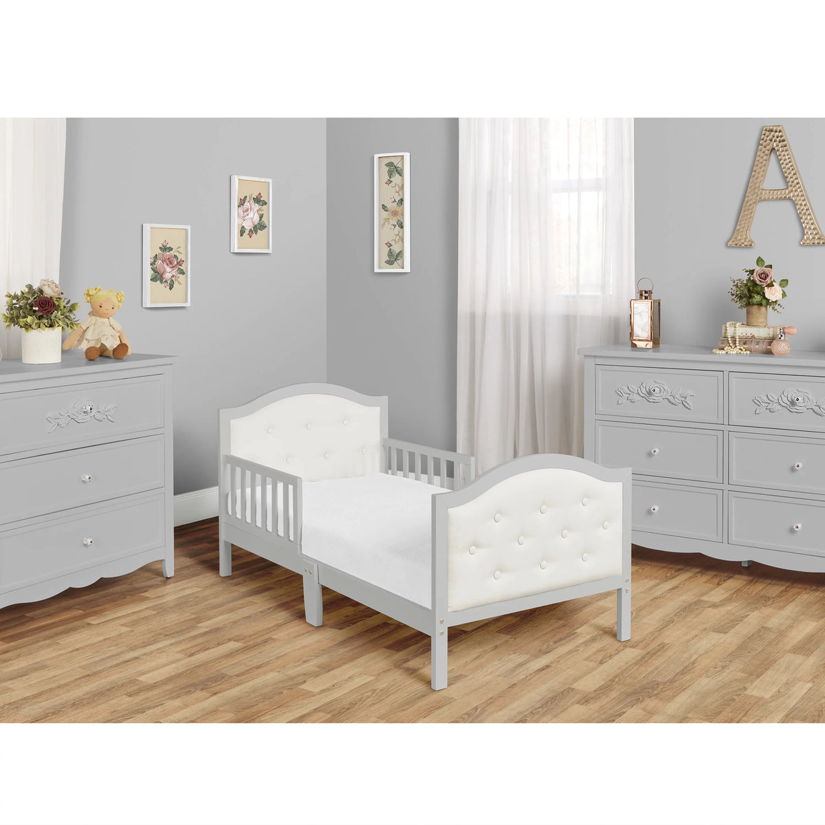 Grey Toddler Bed I7495