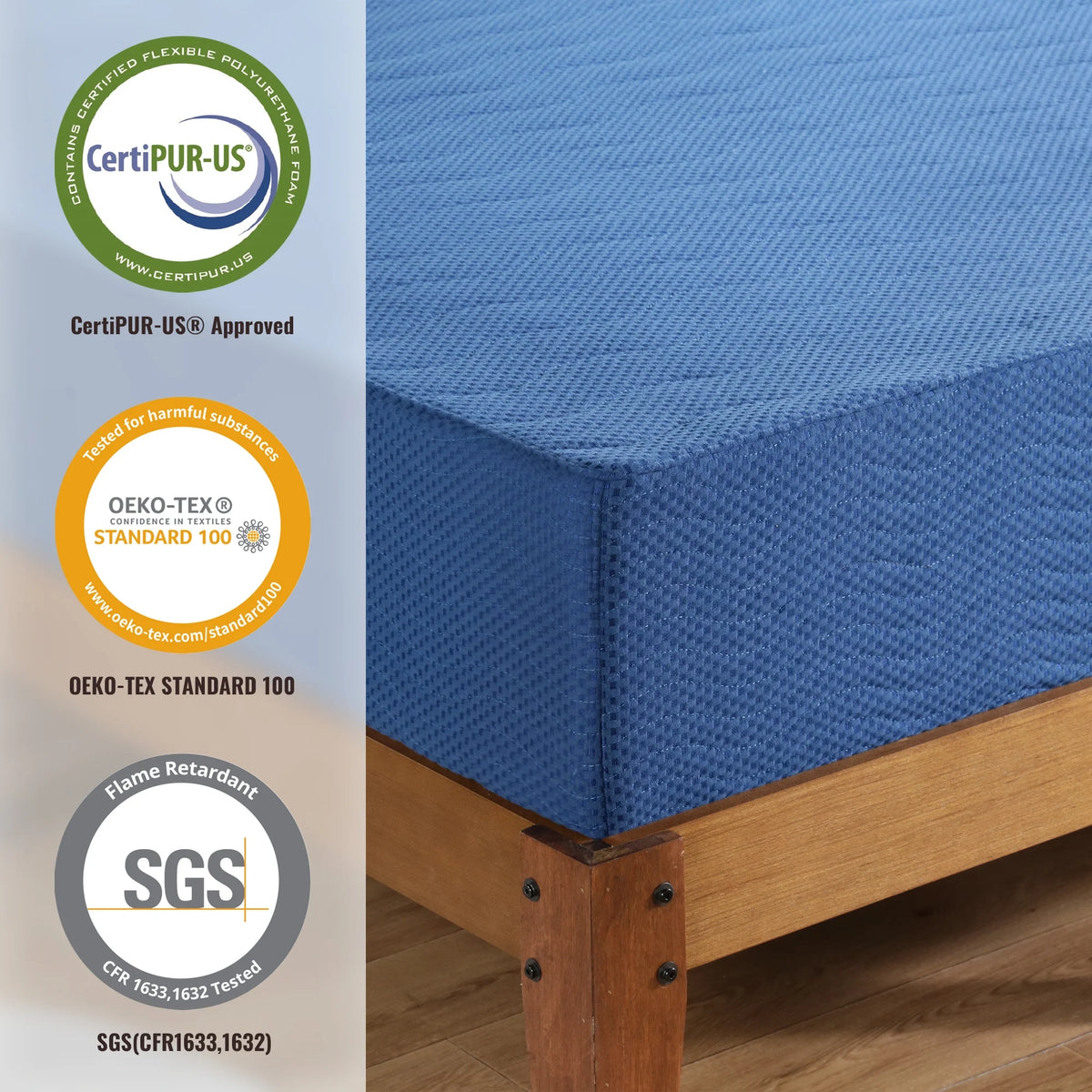 10'' Gel Memory Foam Mattress Queen G818750
