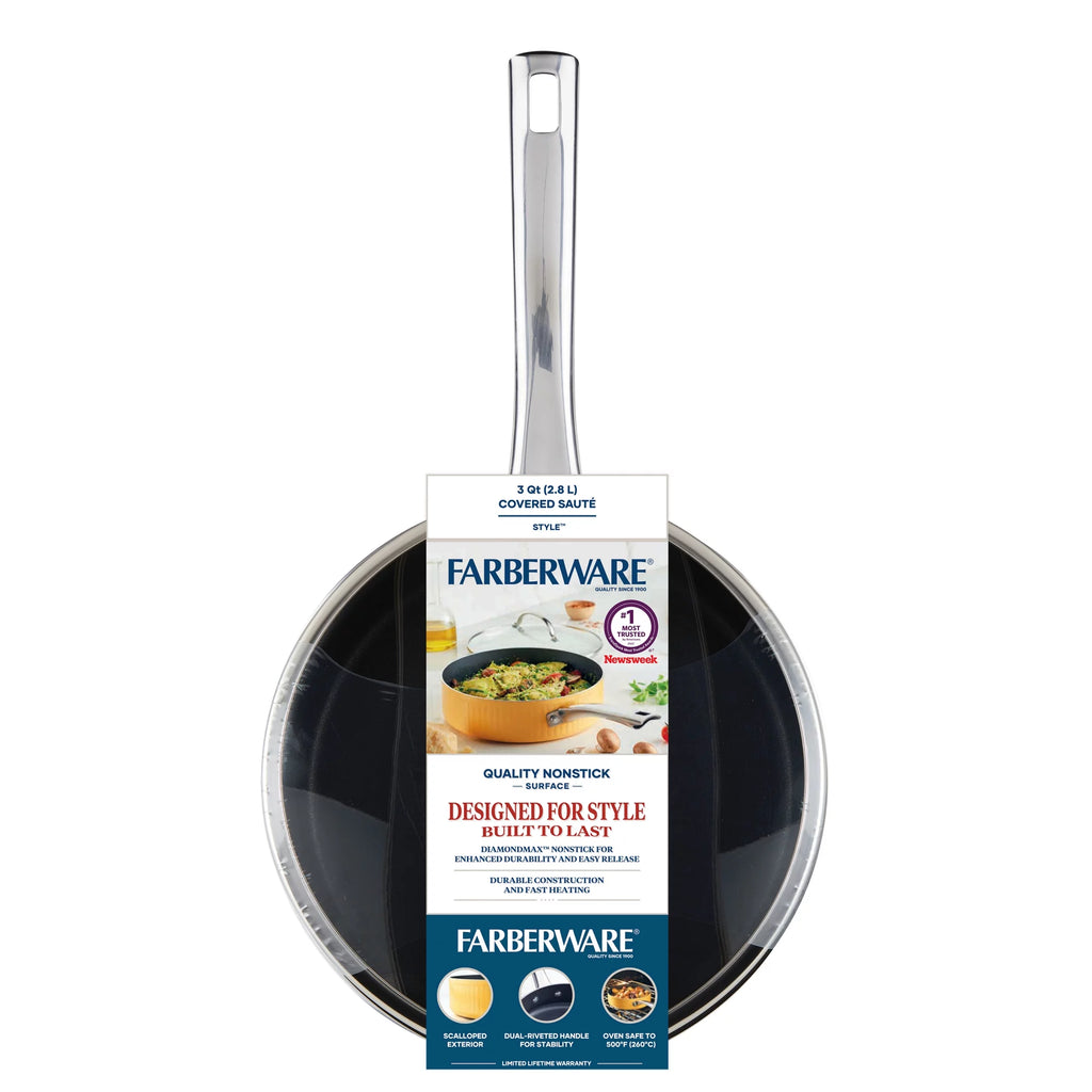 Nonstick Cookware Saute Pan with Lid I406