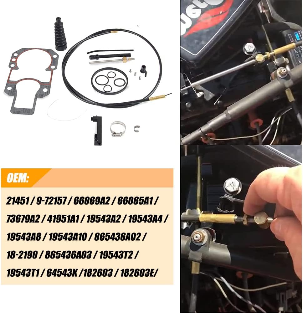 Intermediate Lower Shift Cable Kit Pack of 2 J764