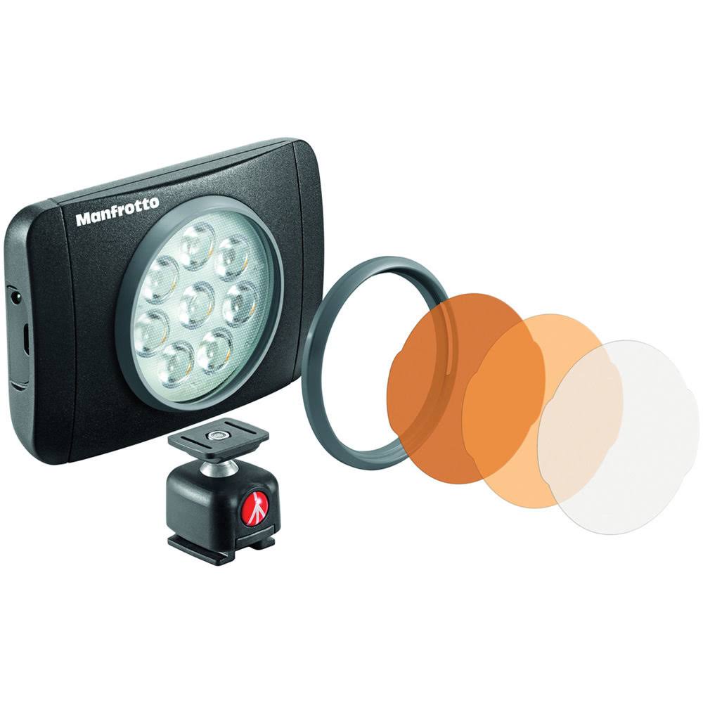 Black On-Camera LED Light U687714