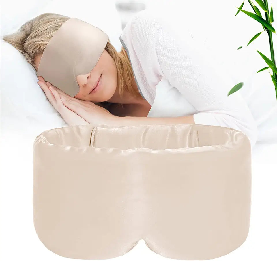 100% Handmade Bamboo Sleeping Eye Mask N190