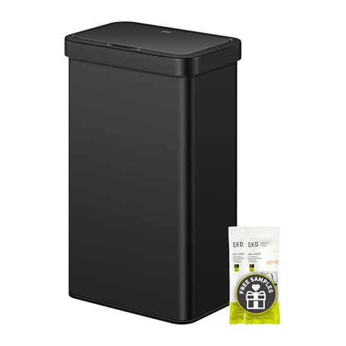 50 Liter Touchless Rectangular Motion Sensor Trash Can L8003