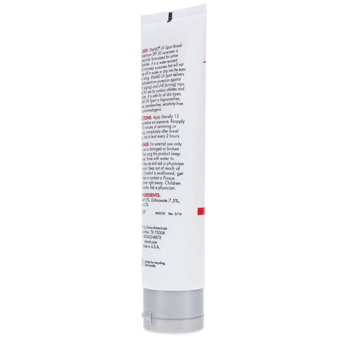 SPF 50 Water Resistant Sunscreen 3 oz N125102